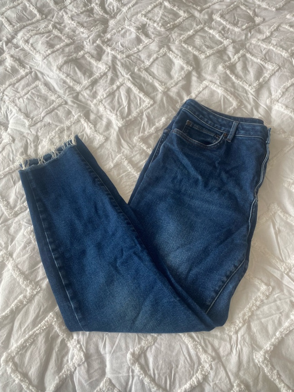 RW&CO High-Rise Straight Leg Ankle Jean